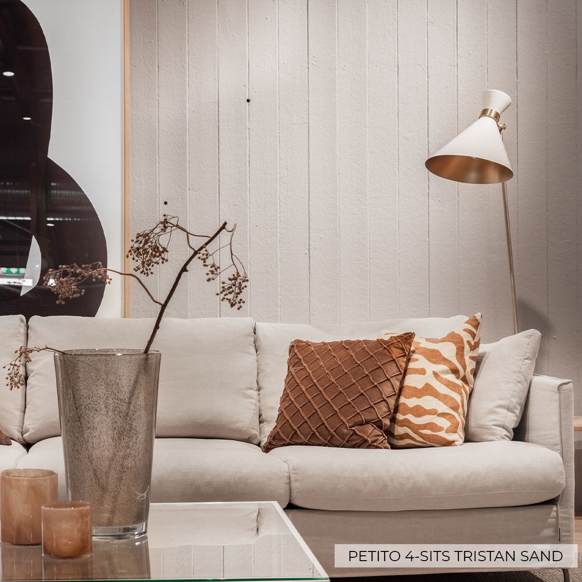 LAGERVARA Petito 4-sits, Tristan Sand